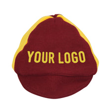 Load image into Gallery viewer, Grenade yellow wollen cap customised with your own lettering