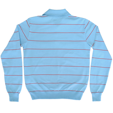 Load image into Gallery viewer, Sky blue long-sleeved rest jersey customised with your own lettering
