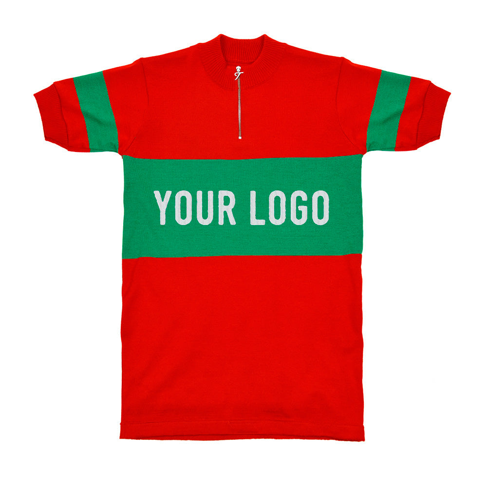 Abetone jersey customised with your own lettering