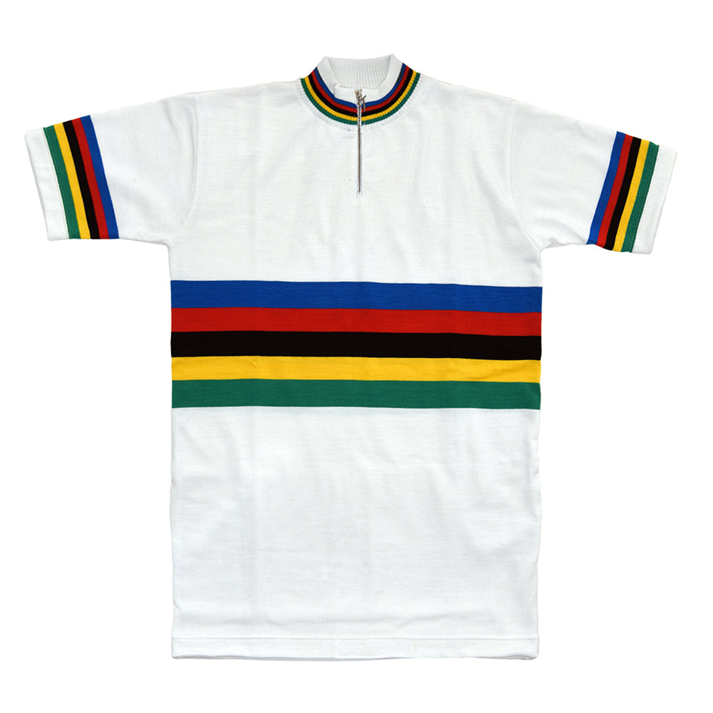 Rainbow jersey tubular sleeve 