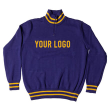 Load image into Gallery viewer, Parigi-Tours heavyweight training jumper customised with your own lettering