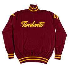Load image into Gallery viewer, Bordeaux-Paris lightweight training jumper customised with Tiralento lettering
