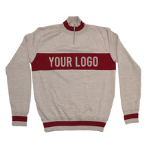 Load image into Gallery viewer, Gran Premio Lugano lightweight training jumper customised with your own lettering
