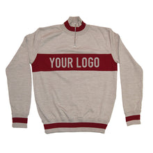Load image into Gallery viewer, Gran Premio Lugano lightweight training jumper customised with your own lettering