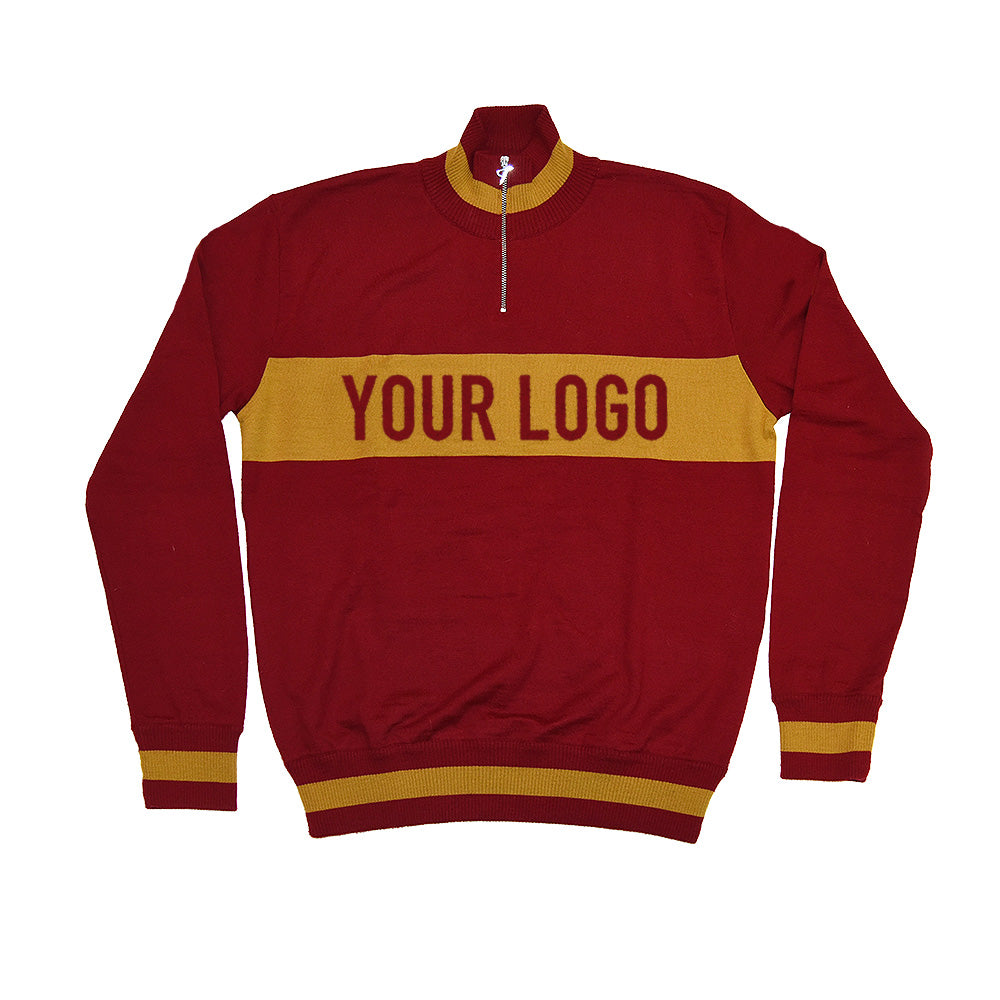 Freccia del Bramante lightweight training jumper customised with your own lettering