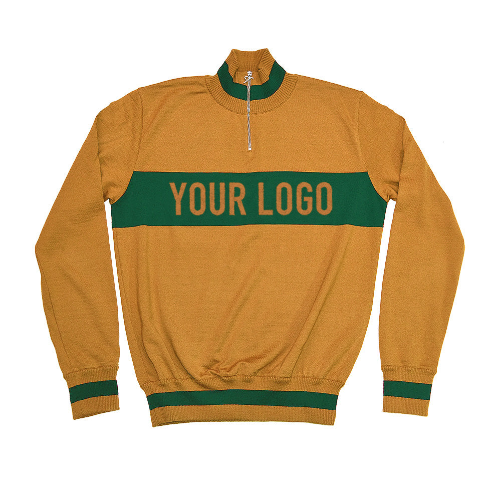 Grand Prix de Fourmies lightweight training jumper customised with your own lettering