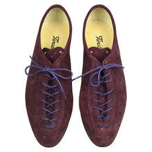 Load image into Gallery viewer, Walking shoes in plum suede