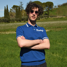 Load image into Gallery viewer, Light blue rest jersey customised with your own lettering