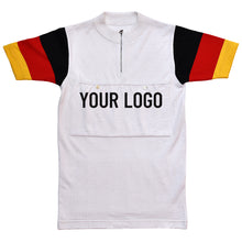 Charger l'image dans la galerie, Maillot de l’équipe nationale belge sur le Tour de France 1967 personalisable avec vos propes caracteres
