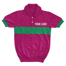 Load image into Gallery viewer, Fuchsia rest jersey customised with your own lettering
