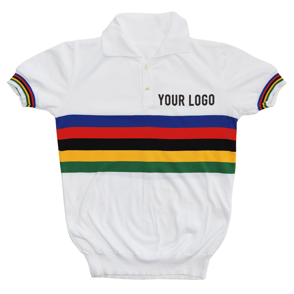 Rainbow rest jersey customised with your own lettering