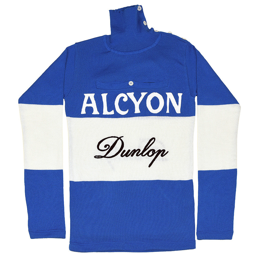 long-sleeved Alcyon Dunlop jersey 1924