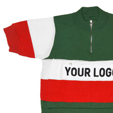 Load image into Gallery viewer, Italy national team jersey at the Tour de France customised with your own lettering 
