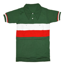 Load image into Gallery viewer, Italy national team collar jersey at the Tour de France without any lettering
