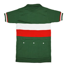 Load image into Gallery viewer, Italy national team collar jersey at the Tour de France customised with your own lettering

