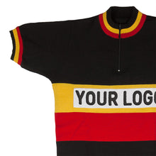 Load image into Gallery viewer, Belgium national team jersey at the Tour de France customised with your own lettering
