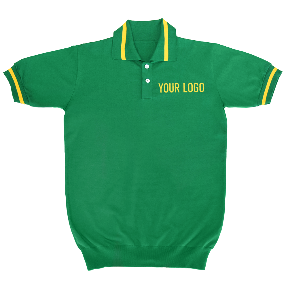 Maillot de repos vert personalisable avec vos propes caracteres