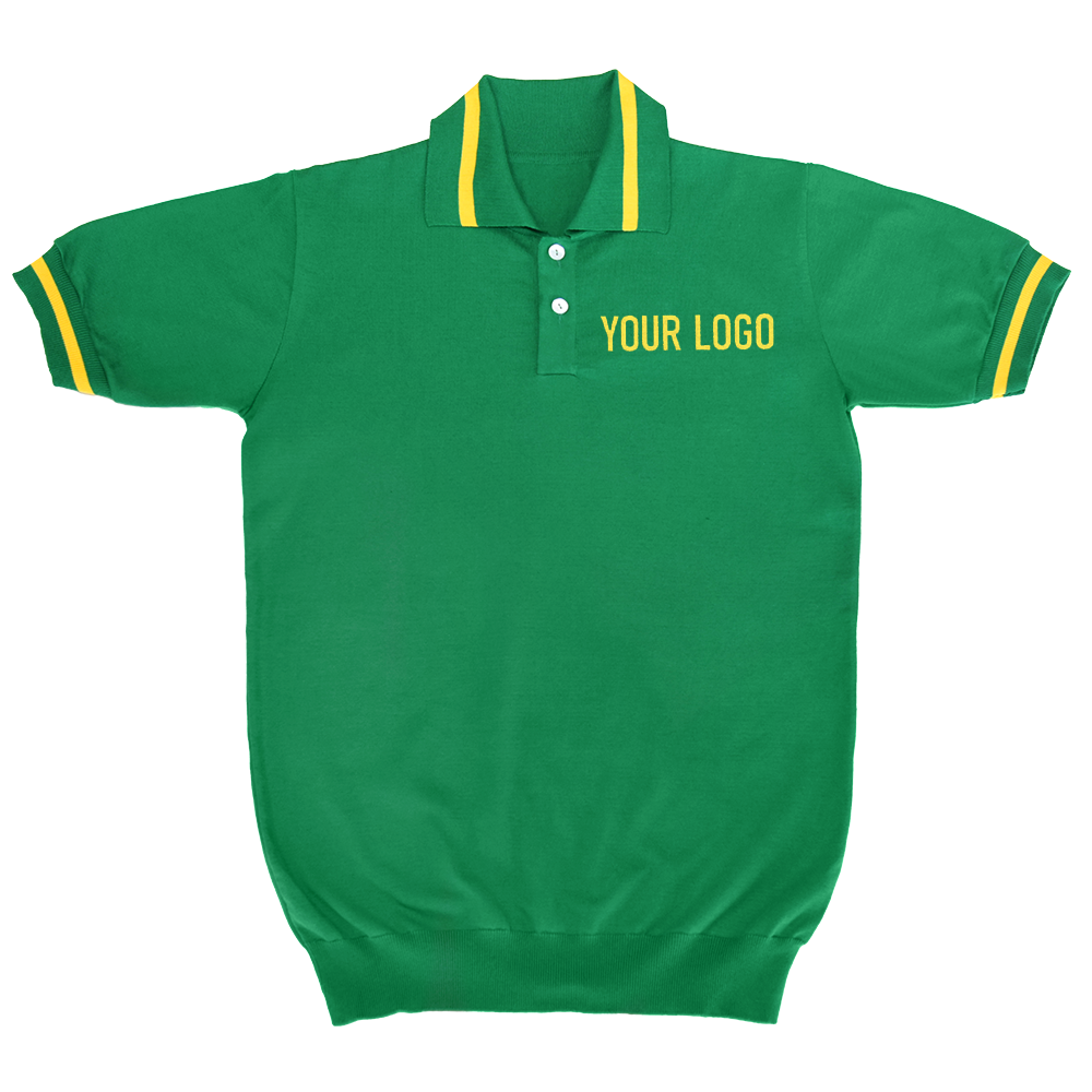 Green rest jersey customised with your own lettering