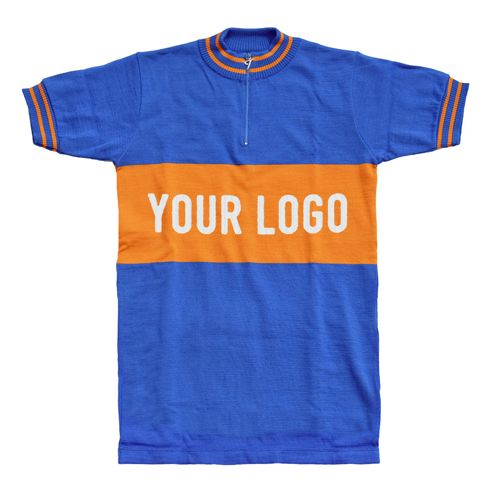 Stelvio jersey customised with your own lettering