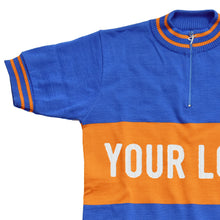 Load image into Gallery viewer, Stelvio jersey customised with your own lettering

