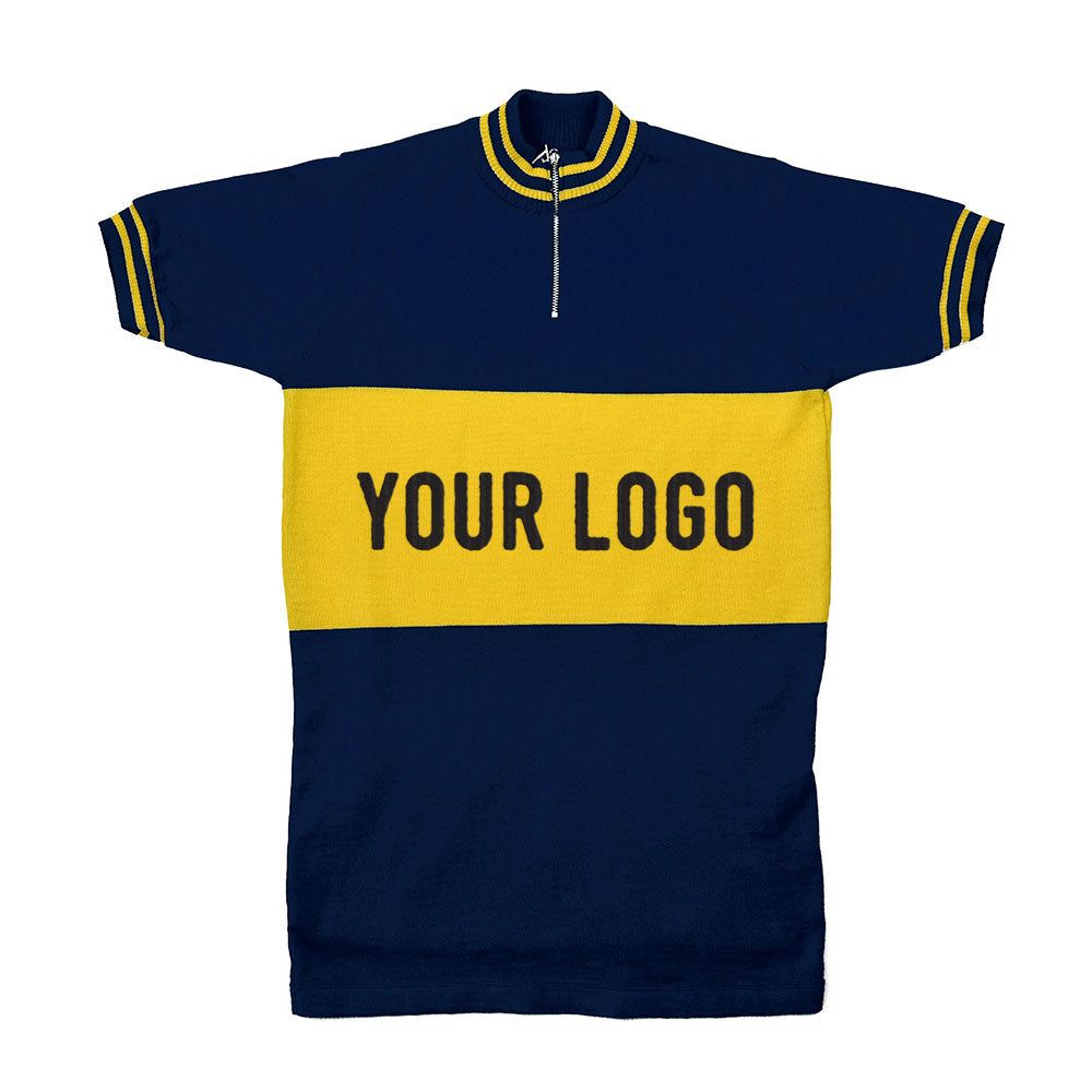 Izoard jersey customised with your own lettering