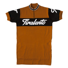 Load image into Gallery viewer, Tre Cime di Lavaredo jersey customised with Tiralento lettering
