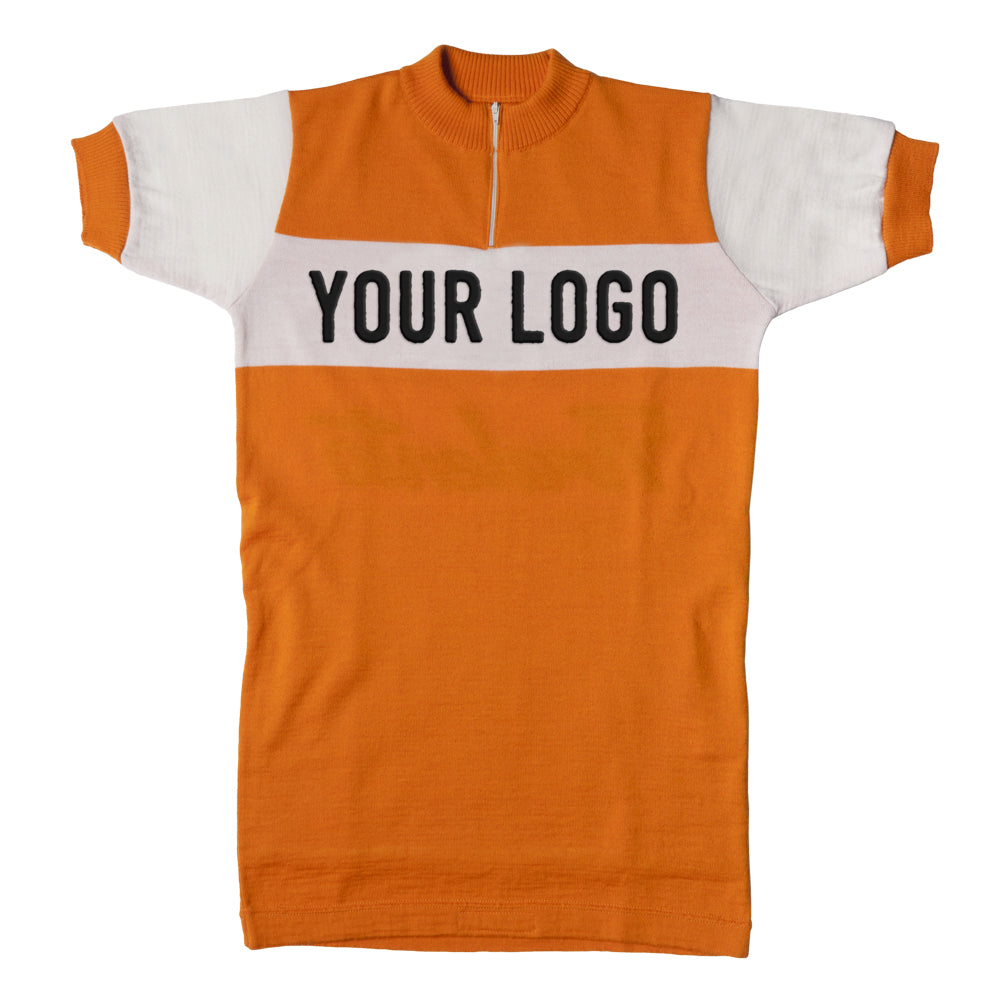 Col de Menté jersey customised with your own lettering
