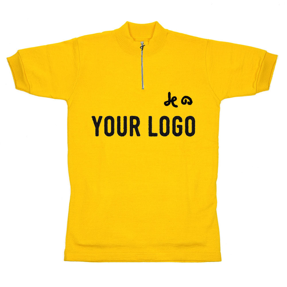 Maillot Jaune personalisable avec vos propes caracteres