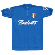 Load image into Gallery viewer, Italy national team jersey at the World championship customised with Tiralento lettering
