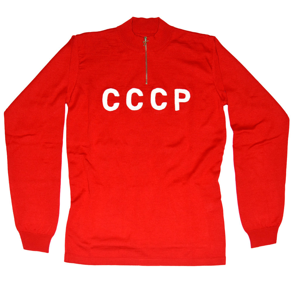 Maglia CCCP ai mondiali a manica lunga