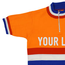 Load image into Gallery viewer, Netherlands national team jersey at the World championship customised with your own lettering
