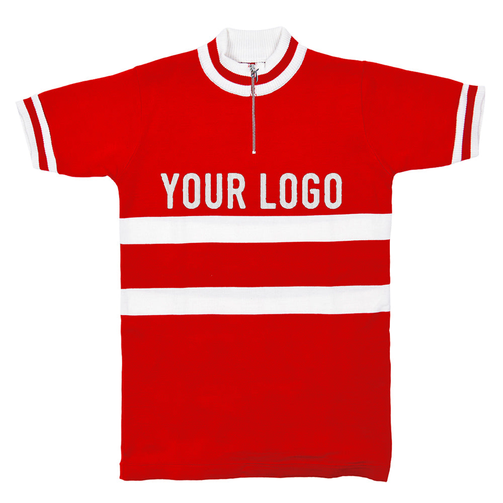 Denmark national team jersey at the World championship customised with your own lettering