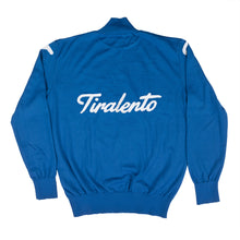 Load image into Gallery viewer, Italy national team lightweight training jumper customised with Tiralento lettering
