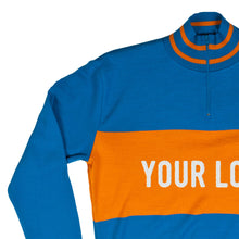 Load image into Gallery viewer, Milano-Sanremo lightweight training jumper customised with your own lettering
