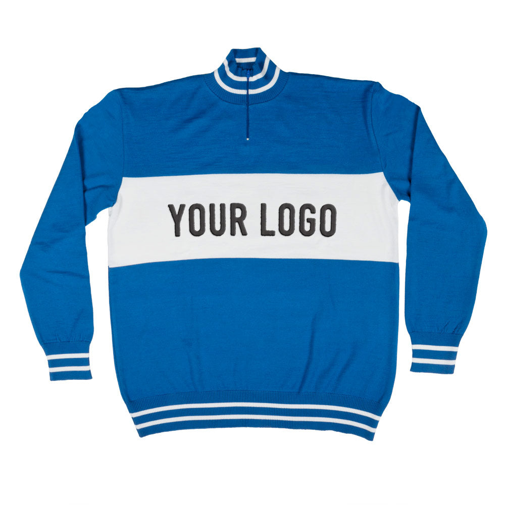 Giro Lombardia lightweight training jumper customised with your own lettering