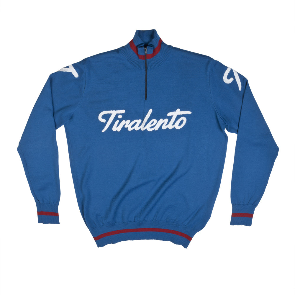 Tricot léger Tour de Flandres personalisable avec les caracteres Tiralento
