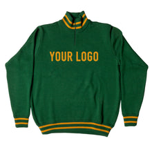 Load image into Gallery viewer, Roubaix heavyweight training jumper customised with your own lettering

