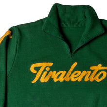 Load image into Gallery viewer, Roubaix heavyweight training jumper customised with Tiralento lettering
