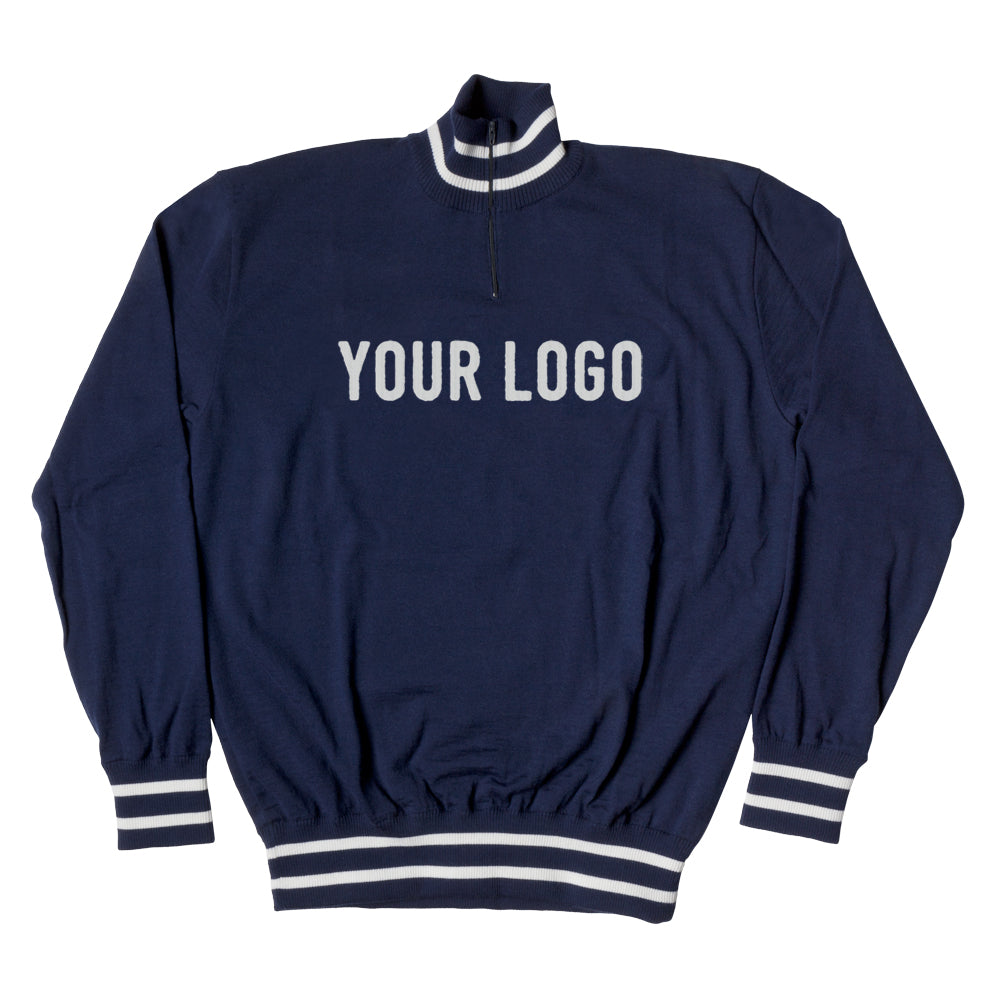 Liegi lightweight training jumper customised with your own lettering