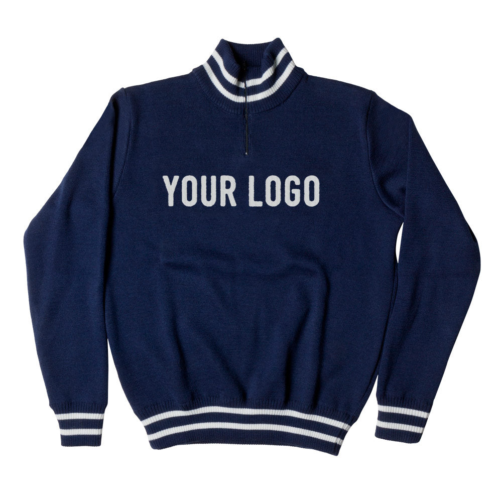Liegi heavyweight training jumper customised with your own lettering