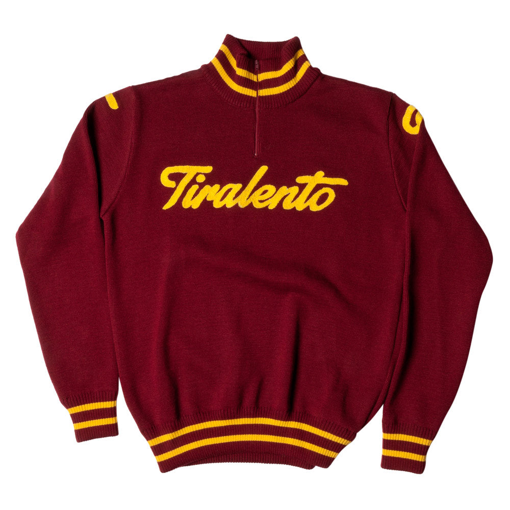 Bordeaux-Paris heavyweight training jumper customised with Tiralento lettering