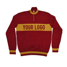 Load image into Gallery viewer, Freccia del Bramante lightweight training jumper customised with your own lettering
