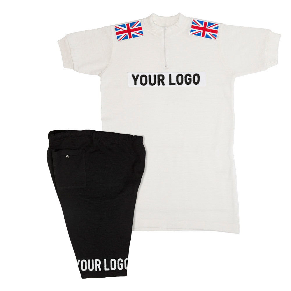England national team set at the Tour de France customised with your own lettering