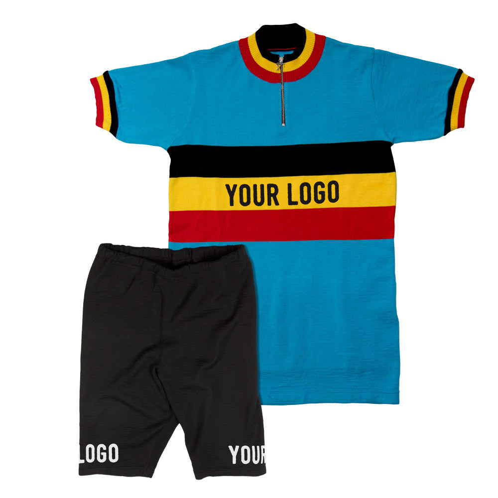 Belgium national team set at the World championship customised with your own lettering