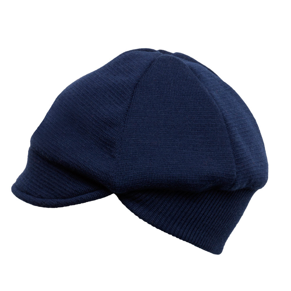 Blue woolen cap