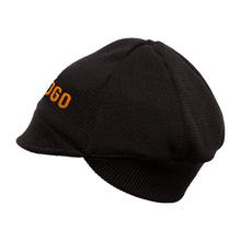 Load image into Gallery viewer, Black woolen cap customised with your own lettering

