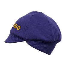 Load image into Gallery viewer, Purple woolen cap customised with your own lettering
