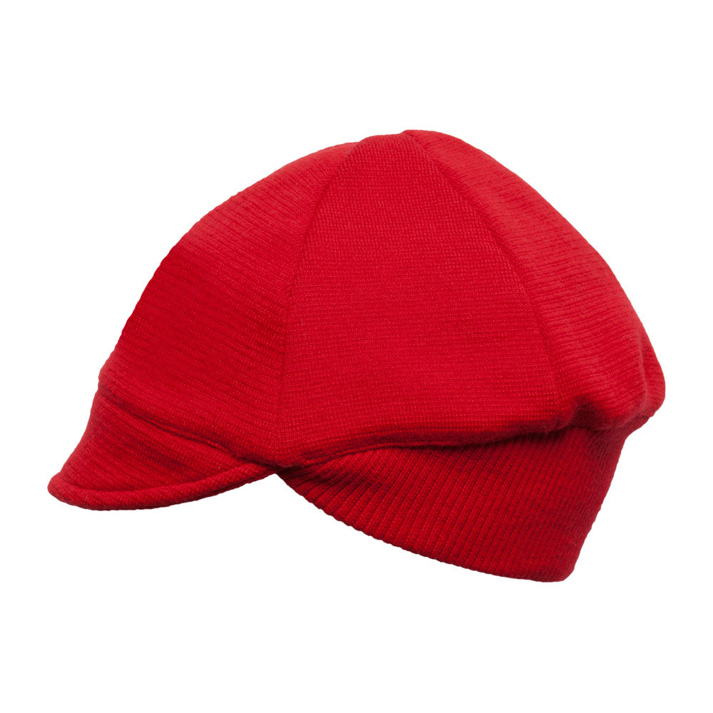 Red woolen cap