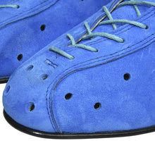 Charger l&#39;image dans la galerie, Chaussures de promenade en suède bleu clair
