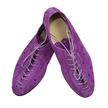 Charger l&#39;image dans la galerie, Chaussures de promenade en suède fuchsia

